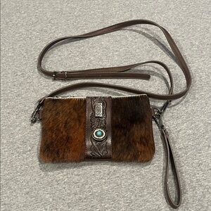 Trinity Ranch crossbody bag, western style.